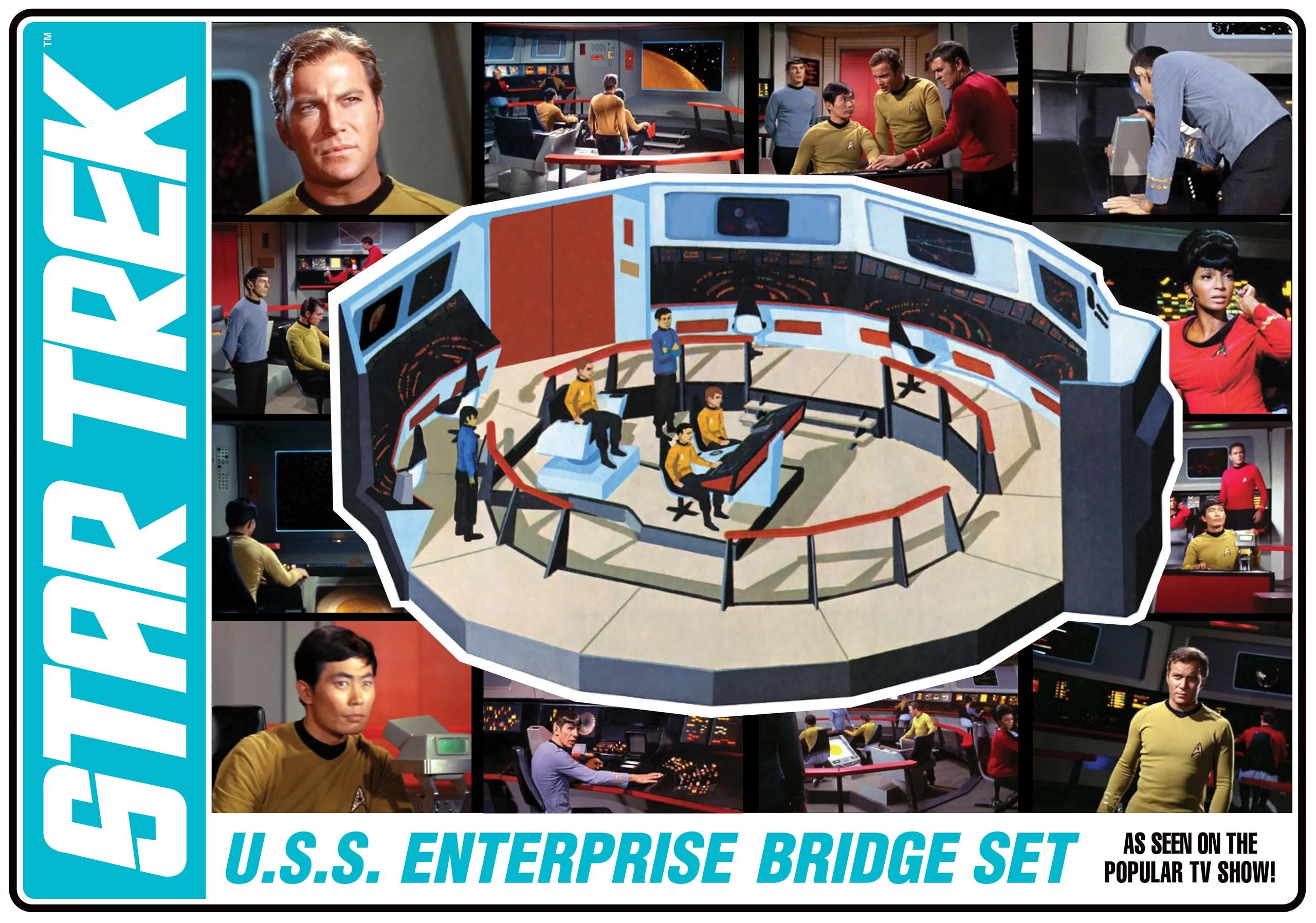 AMT 1/32 Star Trek USS Enterprise Bridge — box art