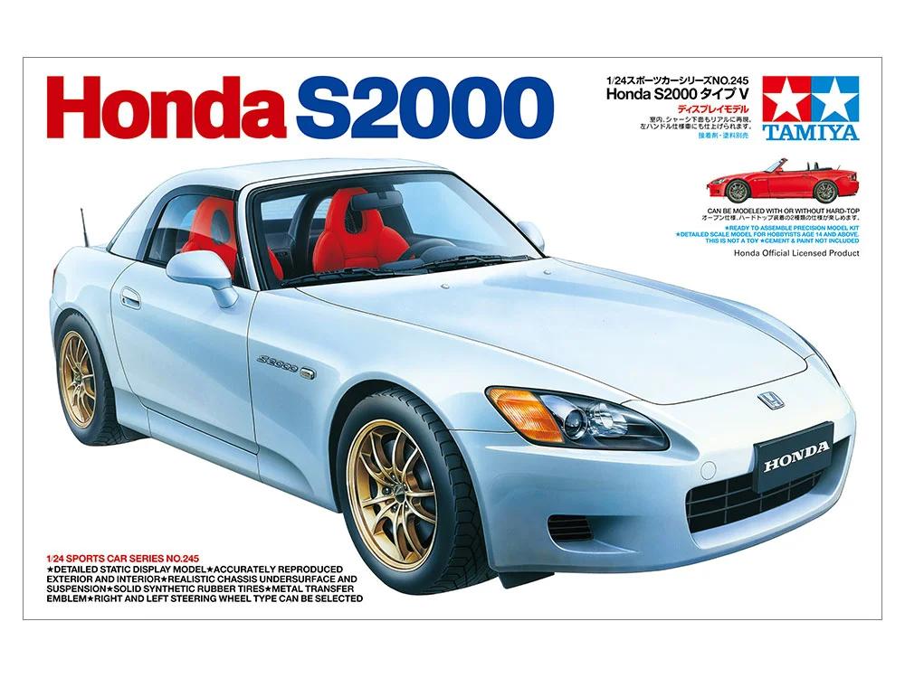 Tamiya 1/24 Honda S2000 Model Kit — official product photo 1
