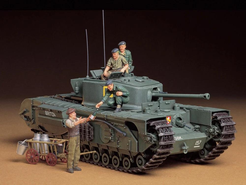 Tamiya 1/35 Churchill MK Vii Model Kit — official product photo 1
