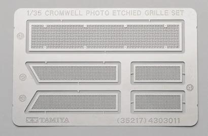 Tamiya 1/35 Cromwell Photo Etched Grille Model Kit — box art