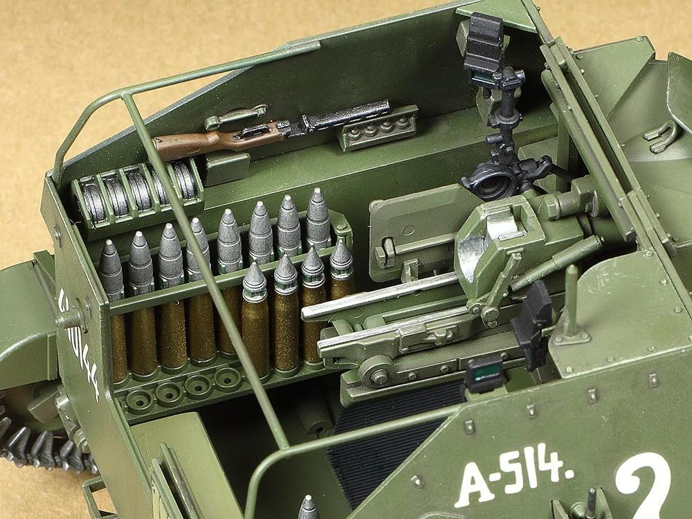 Tamiya 1/35 S-P Russian Gun Su-76m Model Kit — official product photo 5