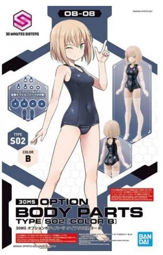 Bandai 1/144 30MS Option Body Parts S02 Color B Model Kit — product photo