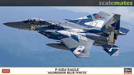 Hasegawa 1/72 F-15DJ Eagle Aggressor Blue White Model Kit — box art
