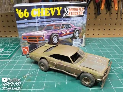 AMT 1/25 1966 Chevy Impala Modified Stocker Model Kit — official product photo 5