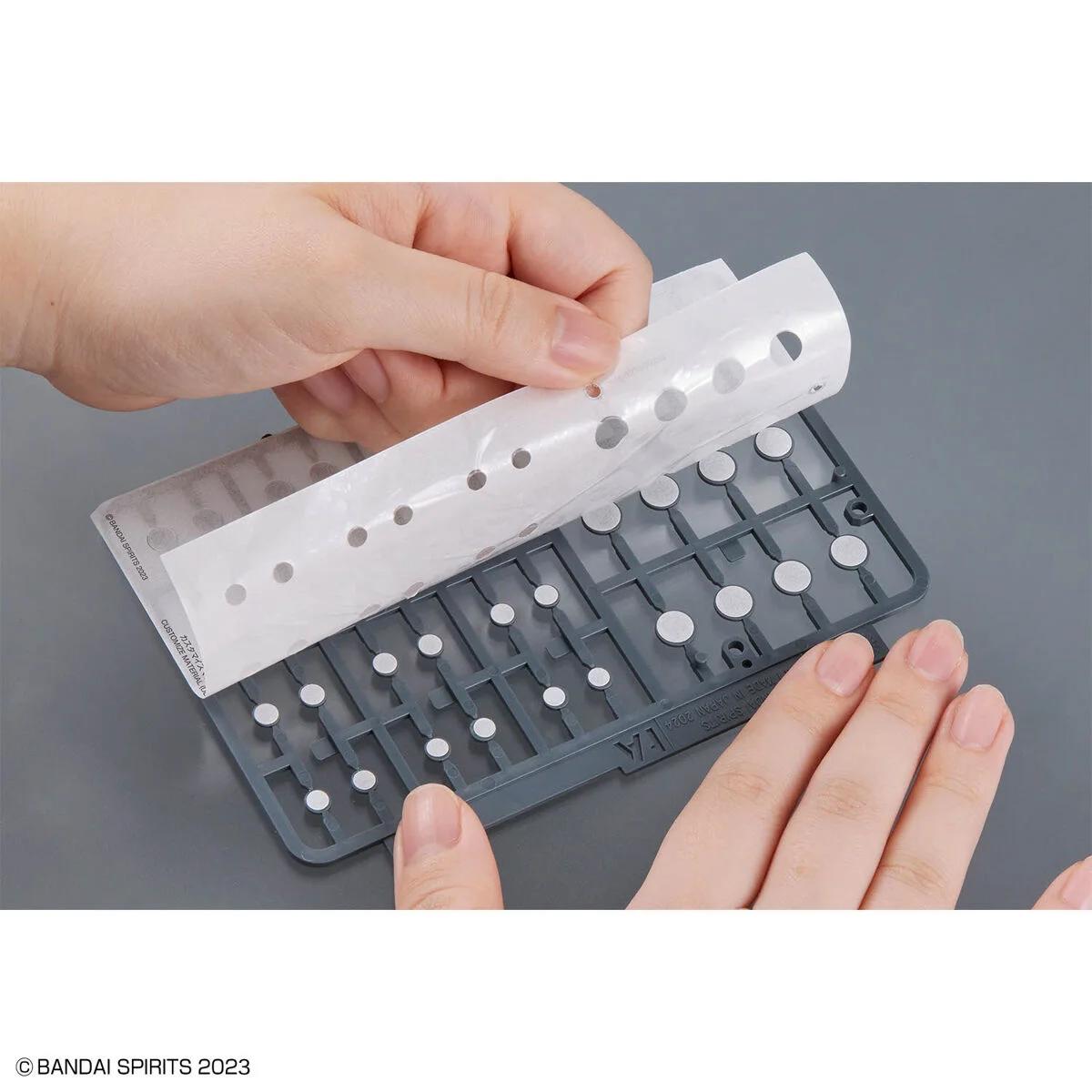 Bandai Customize Materialdecorationparts1gray Model Kit — official product photo 2