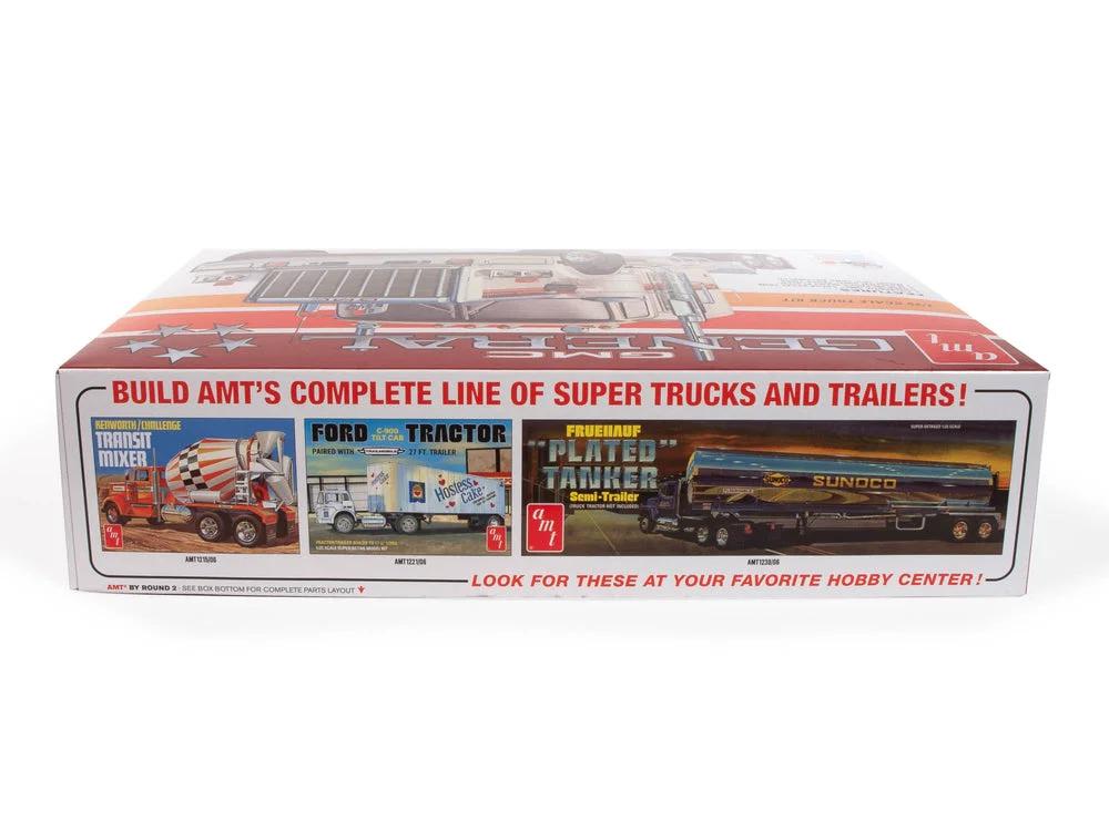 AMT 1/25 76 Gmc General Semi Tractor Model Kit — official product photo 2