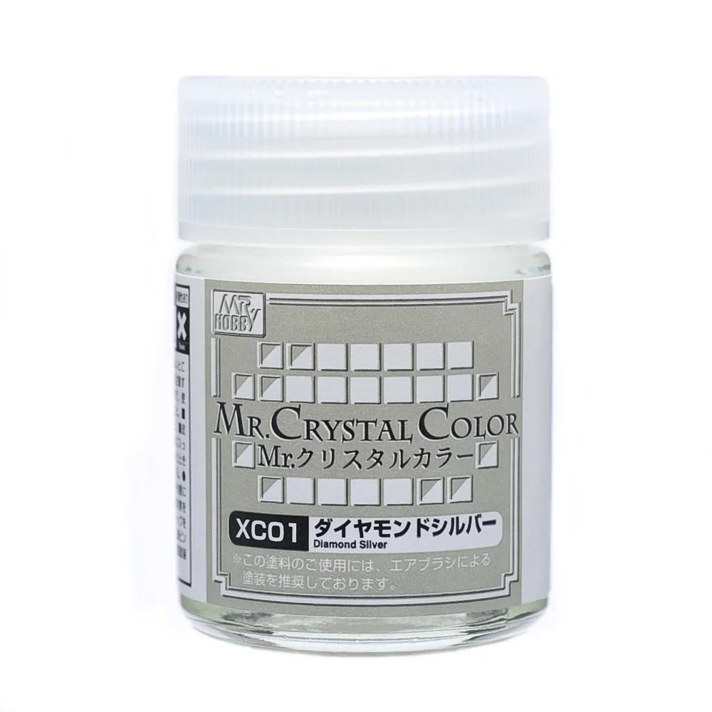 Mr. Hobby Mr. Crystal Color Diamond Silver (XC01) 18 ml — official product photo 1