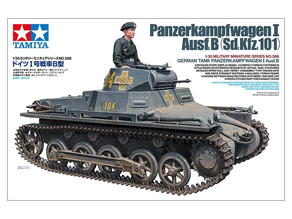 Tamiya 1/35 Panzer 1b Model Kit — official product photo 1