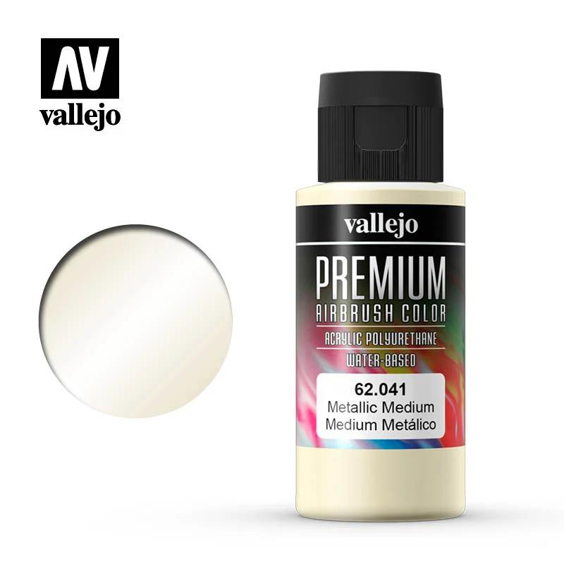 Vallejo Premium Color Metallic Medium 60ml — product photo