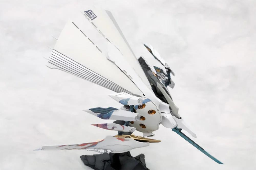 Ikaruga Hitekkai Ginkei [White] 1/144 Scale Model Kit — official product photo 4