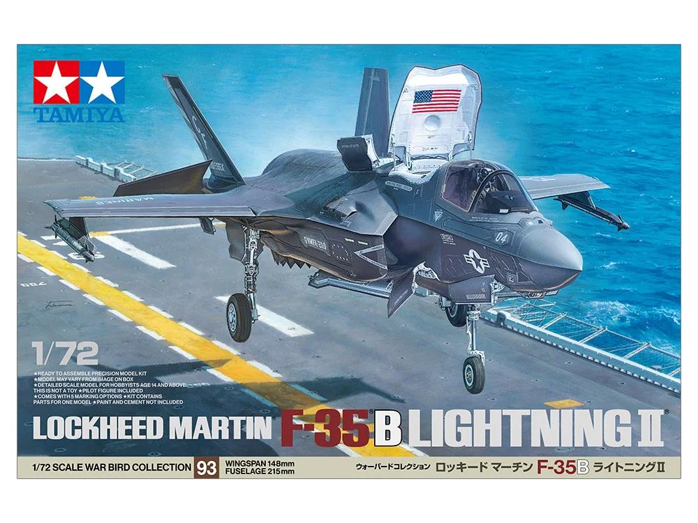 Tamiya 1/72 F-35B Lockheed Martin Lightning II Model Kit — official product photo 1
