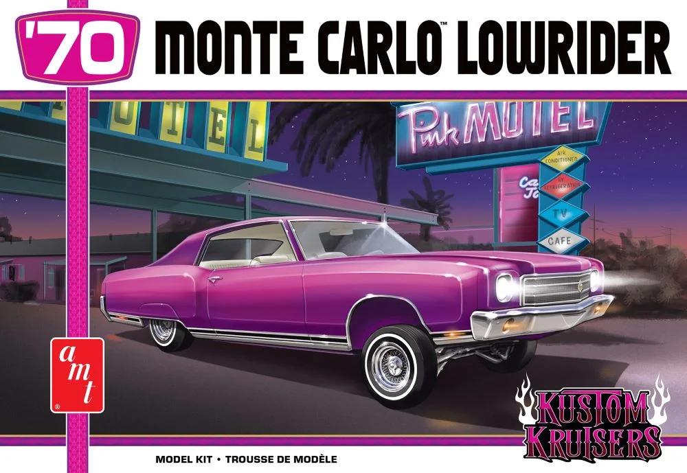 AMT 1/25 1970 Chevy Monte Carlo Lowrider Model Kit — box art