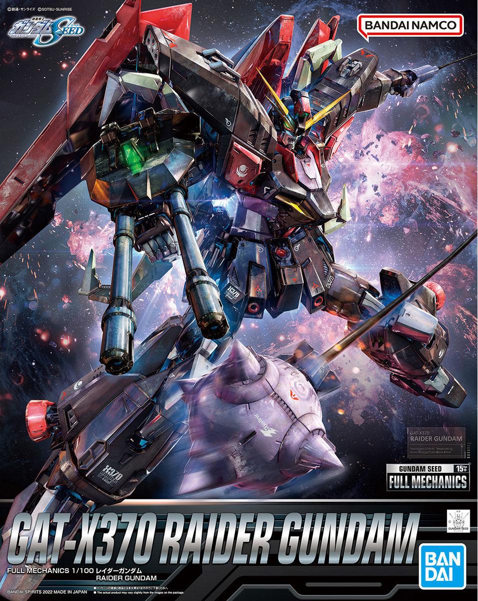 Bandai 1/100 Full Mechanics Raider Model Kit — product photo 6