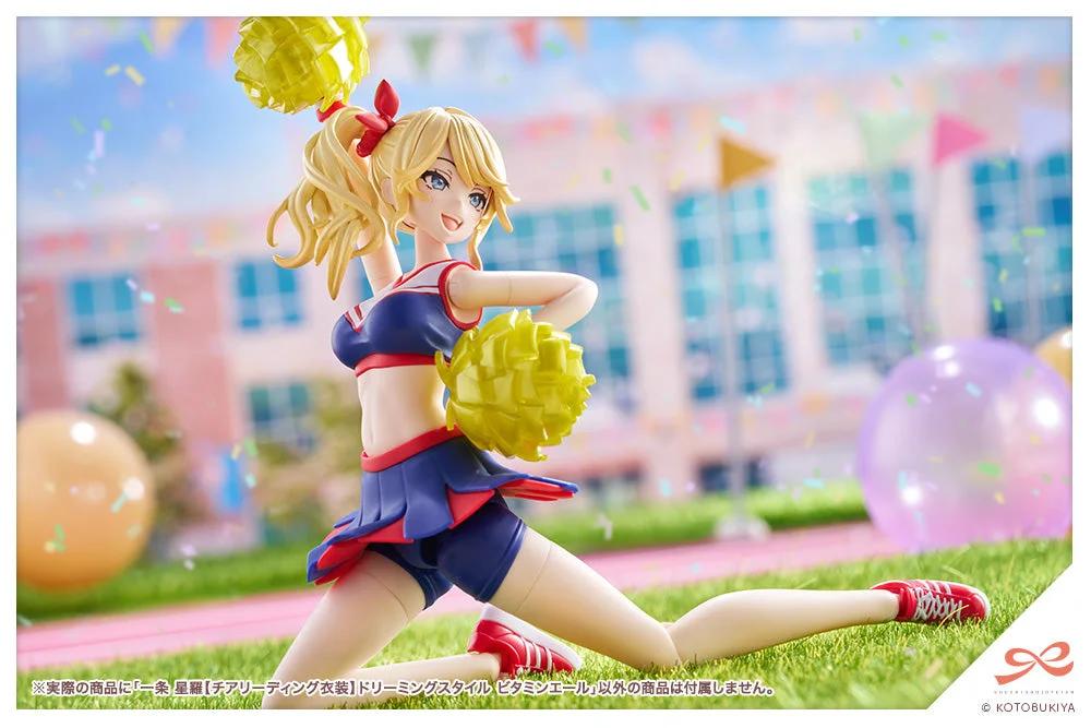 Sousai Shojo Teien Seira Ichijo [Cheerleading Costume] Dreaming Style Vitamin Yell 1/10 Scale Model Kit — official product photo 1