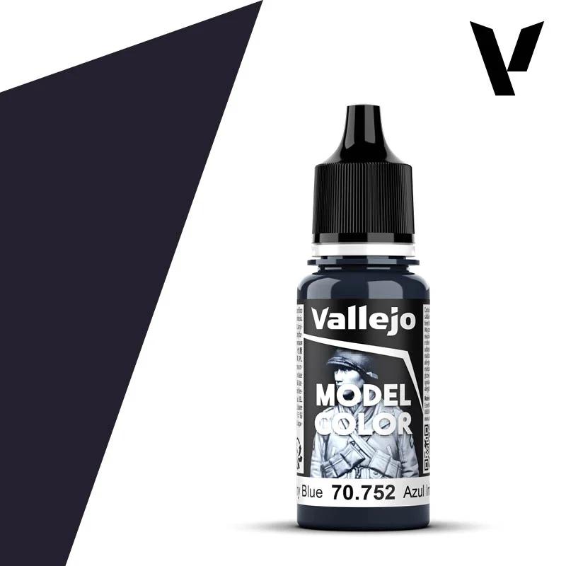 Vallejo Color Matt Infantry Blue 6pk — product photo