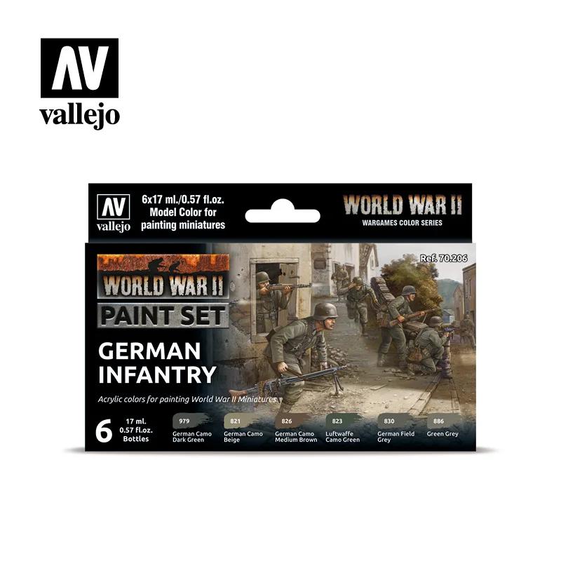 Vallejo Color Ww2 German Infantry Set 6 — product photo