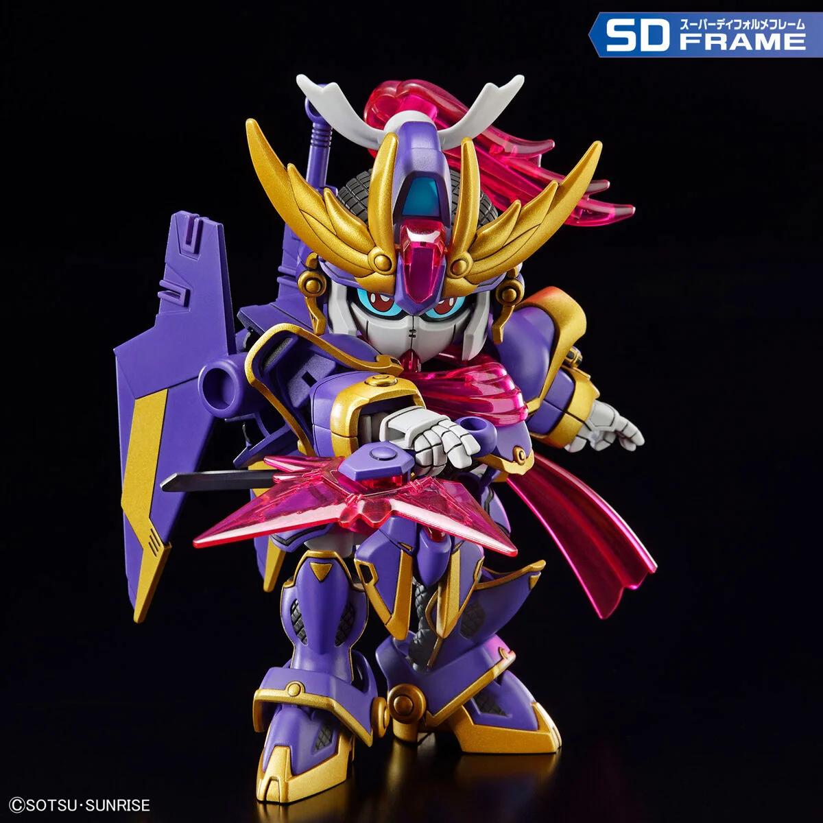 Bandai SD Cross Silouette-kunoichi KAI Model Kit — official product photo 3