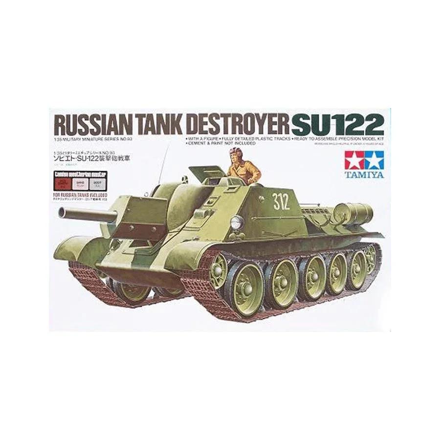 Tamiya 1/35 Russian Tank Destroyer Model Kit — official product photo 1