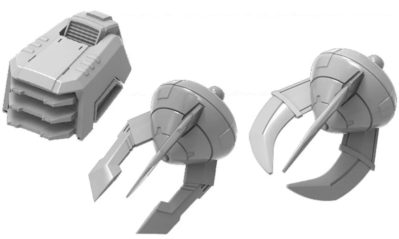 Bandai MS Ground 01 Builder Parts HD — product photo