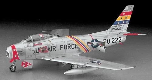 Hasegawa 1/48 F-86F Sabre USAF Model Kit — box art