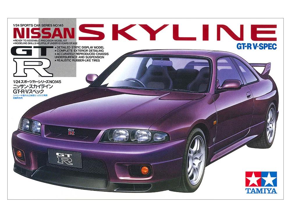 Tamiya 1/24 Nissan Skyline Gtrv Model Kit — official product photo 1