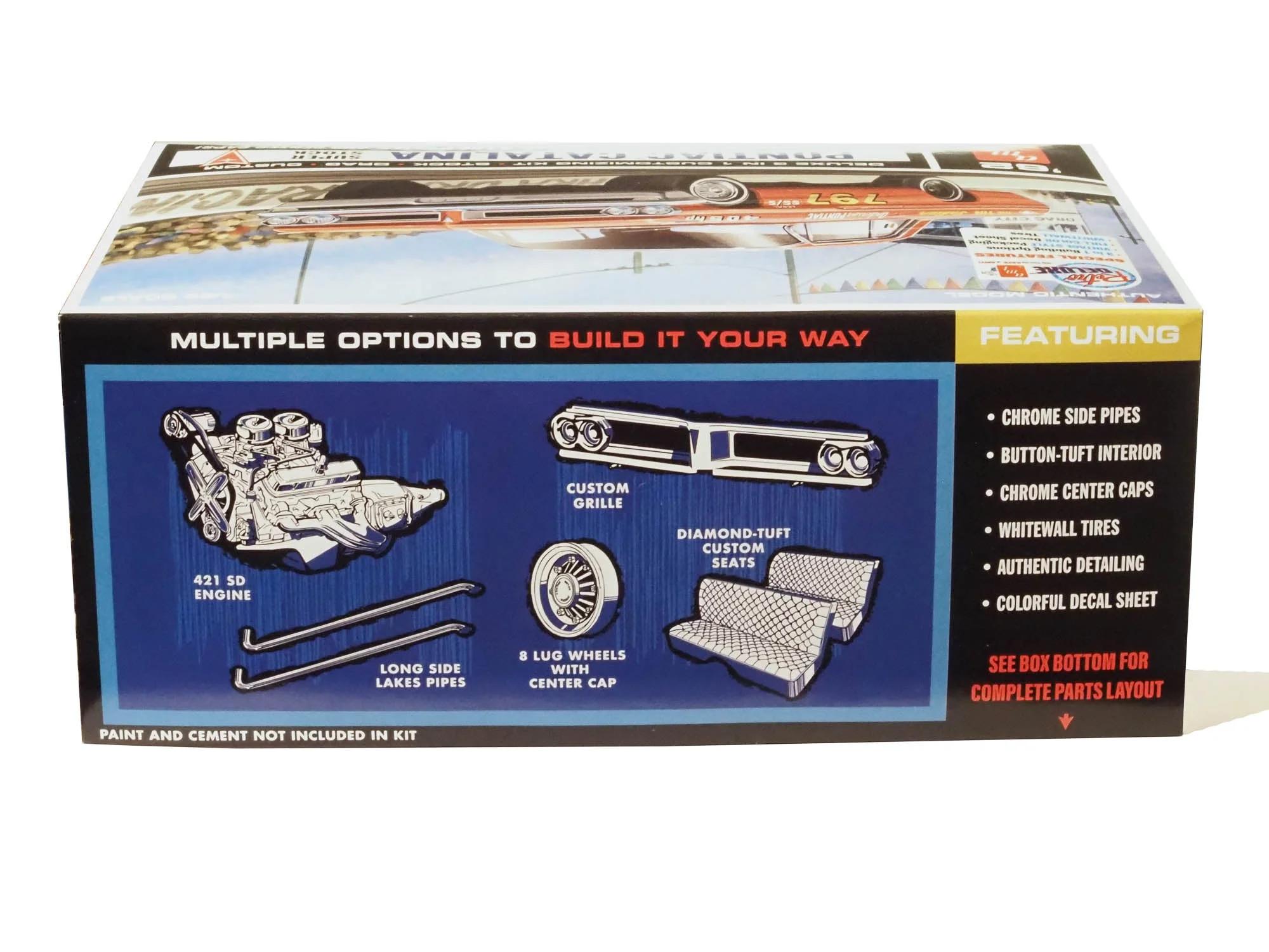 AMT 1/25 1962 Pontiac Catalina Super Stock Model Kit — official product photo 6