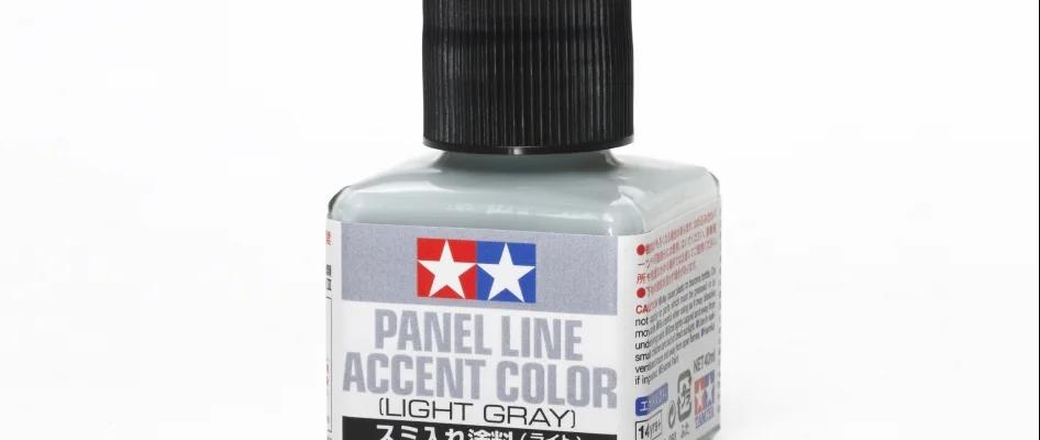 Tamiya Lgray Panel Line Accent 6 7 75 Model Kit