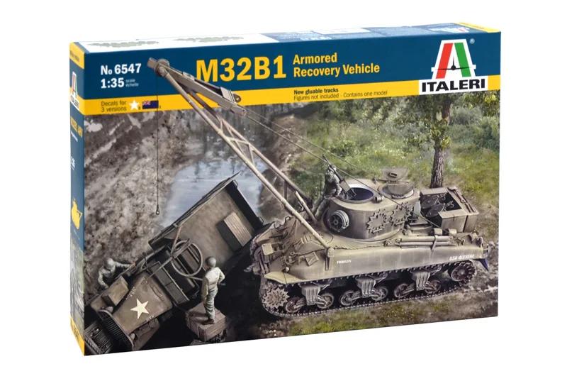 Italeri M32b1 Armored Recovery Veh 35 Model Kit — official product photo 1