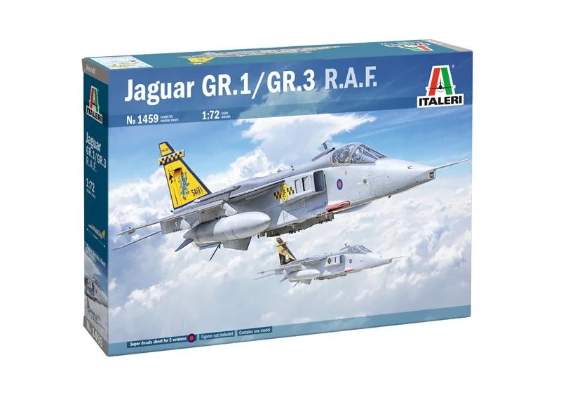 Italeri 1/72 Sepecat Jaguar Gr 1-3 RAF Model Kit — official product photo 1