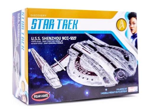 Polar Lights NCC-1227 Star Trek U S S Shenzhou Model Kit — official product photo 3