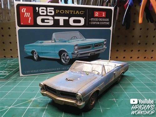 AMT 1/25 65 Pontiac Gto Model Kit — official product photo 5