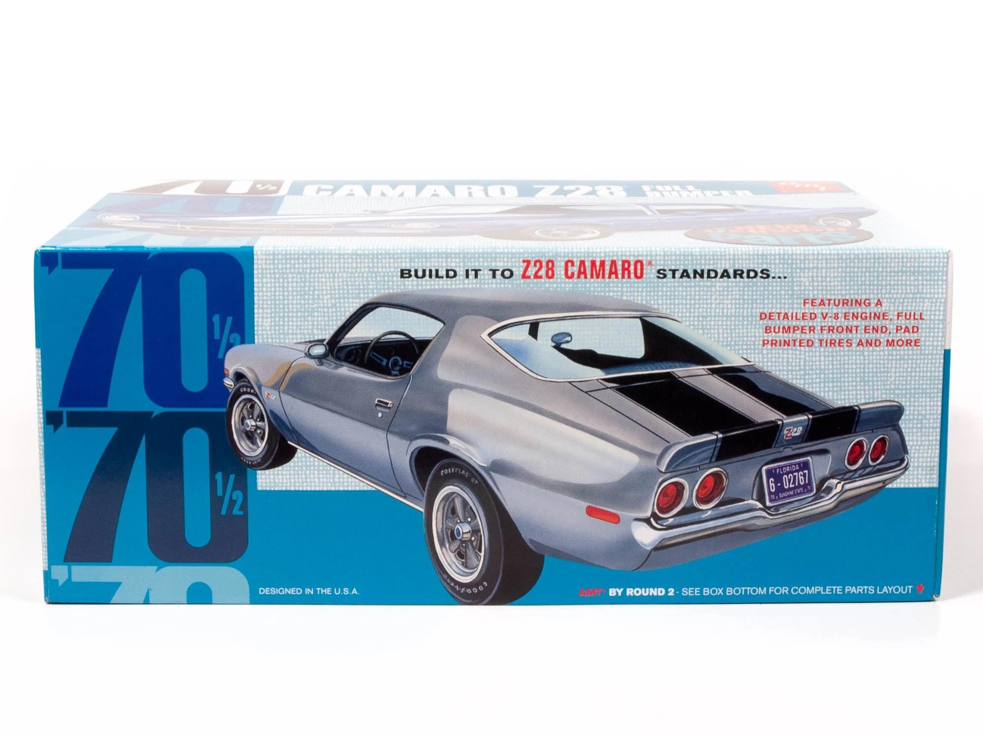 AMT 1/25 70 Camaro Z28 Full Bumper Model Kit — official product photo 3