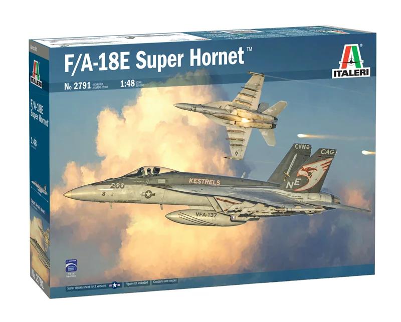 Italeri 1/48 A-18E F Super Hornet Model Kit — official product photo 1