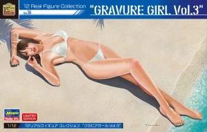 Hasegawa 1/12 12 Real Figure Coll 16 Gravure Model Kit — box art