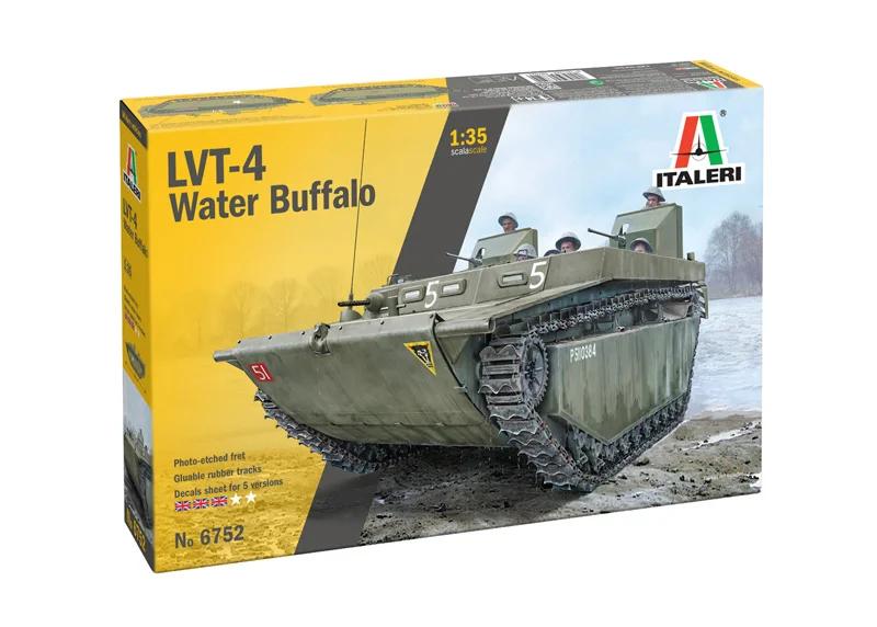 Italeri 1/35 LVT-4 Water Buffalo Eto Model Kit — box art
