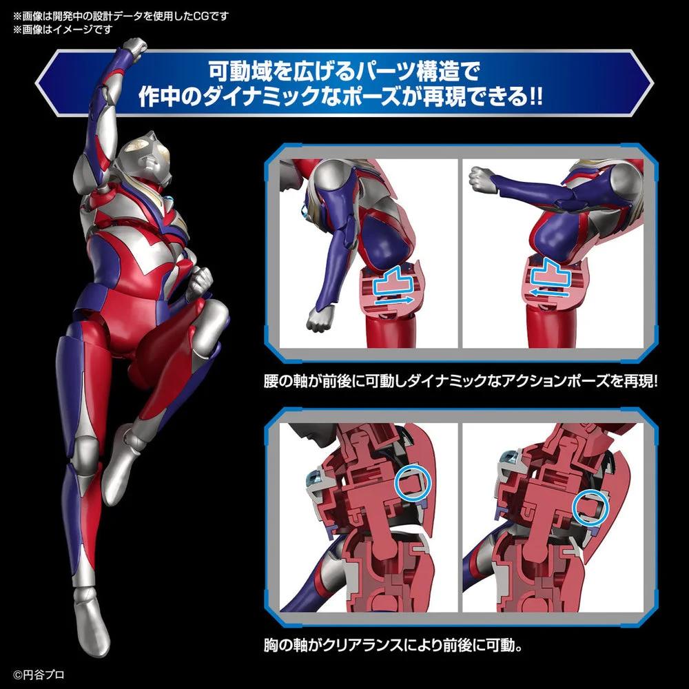 Bandai Ultraman Tiga Multi-type Fgr Model Kit — official product photo 6