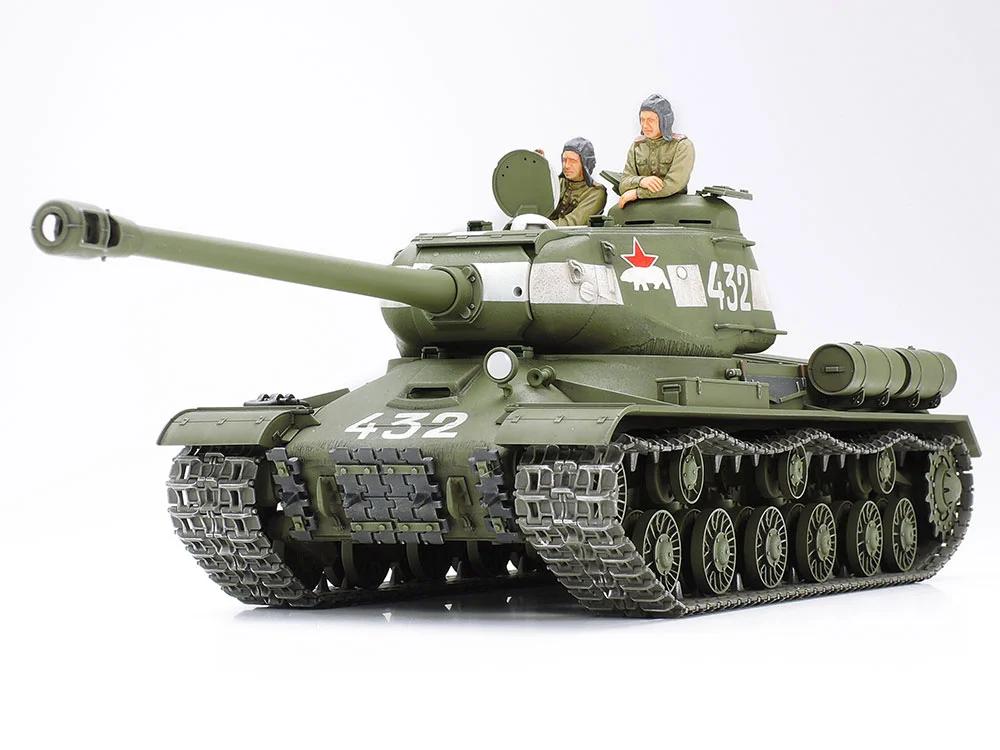 Tamiya 1/35 Russian Hvy Tank Js-2 Model Kit — official product photo 2