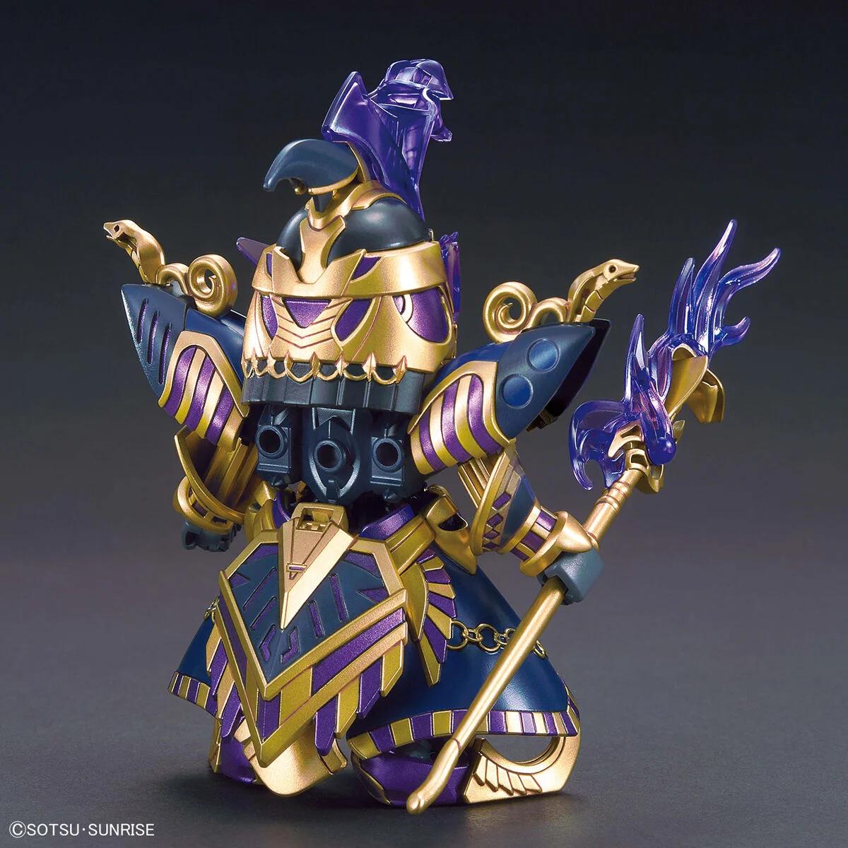 Bandai SD 15 Cleppatra Qubeley Dark Mask Model Kit — official product photo 5