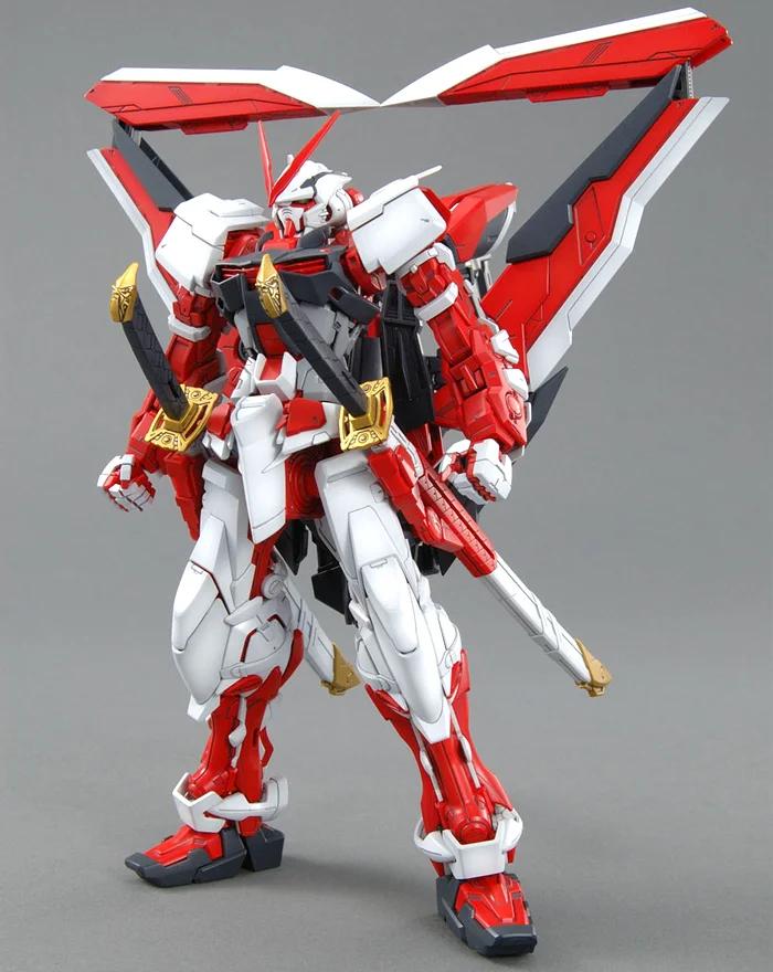 Bandai 1/100 MG Gundam Astray Red Frame Lowe Guele's Custom Model Kit — product photo 2