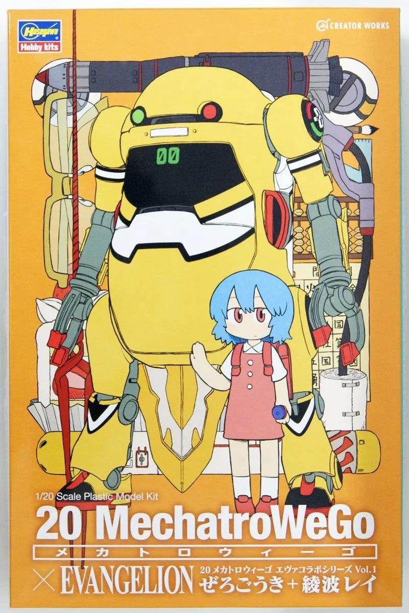 Hasegawa 1/20 20 Mechatrowego Eva Zerogouki Model Kit — official product photo 2