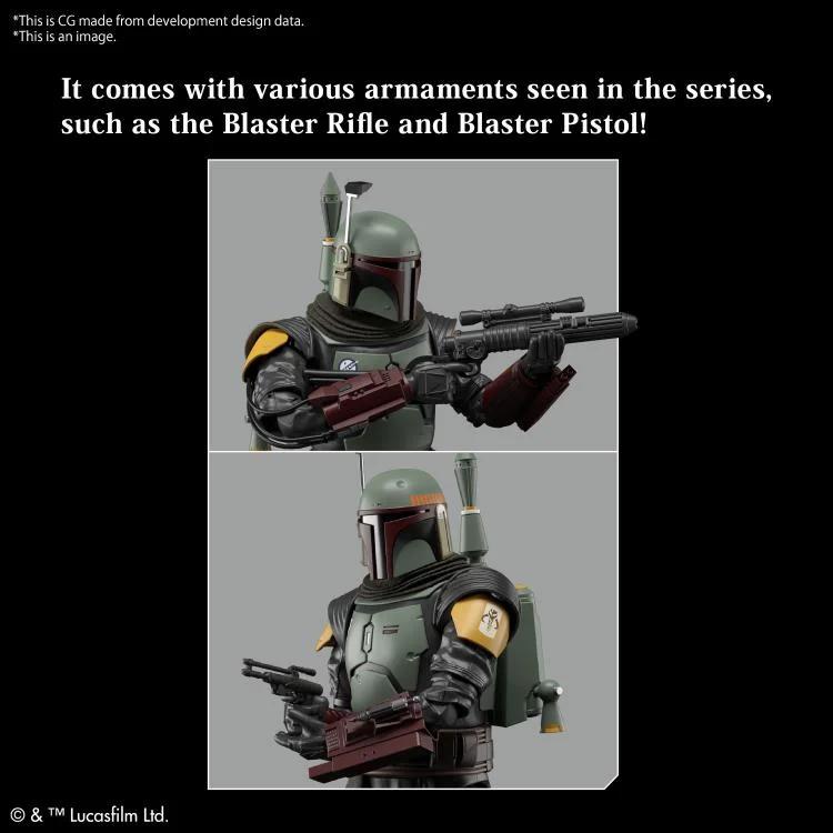 Bandai 1/12 Boba Fett Mandalorian Model Kit — official product photo 5
