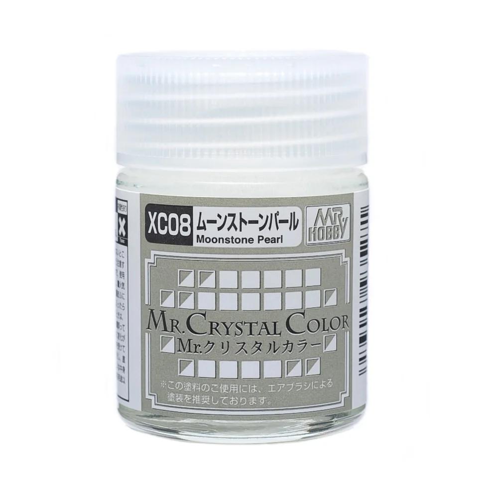 Mr. Hobby Mr. Crystal Color Moonstone Pearl (XC08) 18 ml — official product photo 1