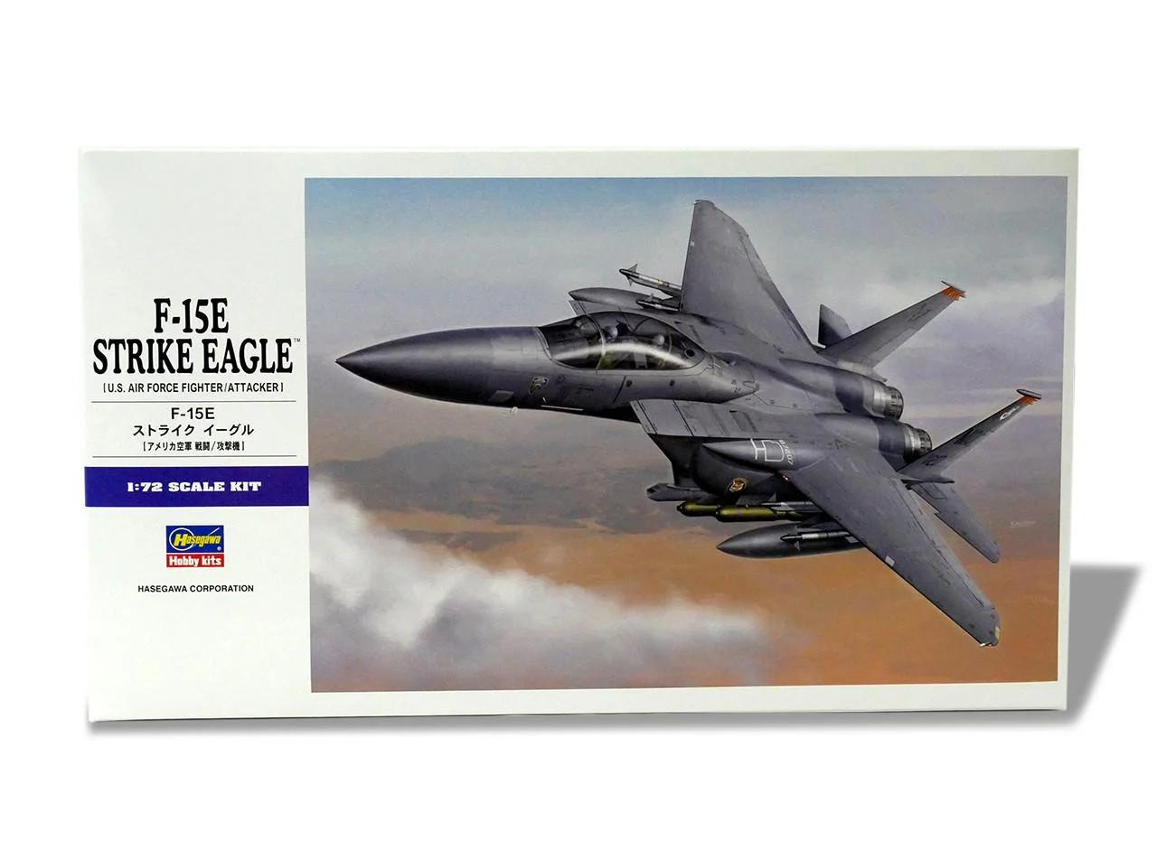 Hasegawa 1/72 F-15E Strike Eagle Model Kit — official product photo 3