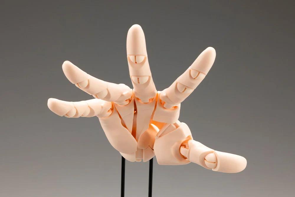 Kotobukiya Artist Support Item Hand Model/L -Pale Orange- — official product photo 2