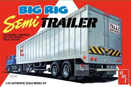 AMT 1/25 Big Rig Semi Trailer Model Kit — box art