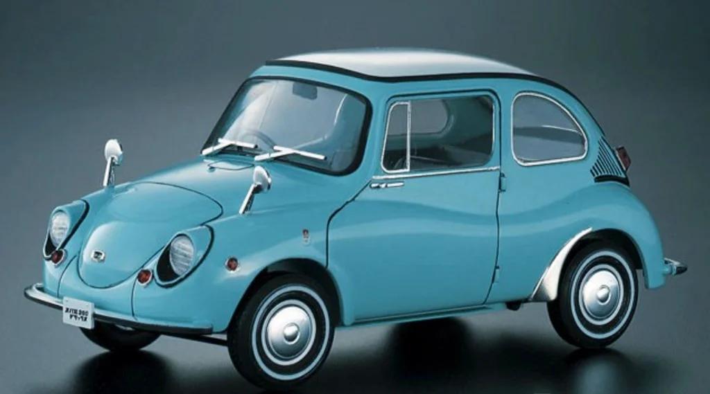 Hasegawa 1/24 1968 Subaru 360 Deluxe Model Kit — official product photo 2