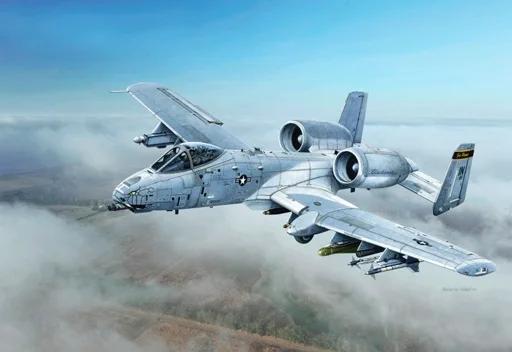 Italeri 1/48 A-10C Blacksnakes Model Kit — box art