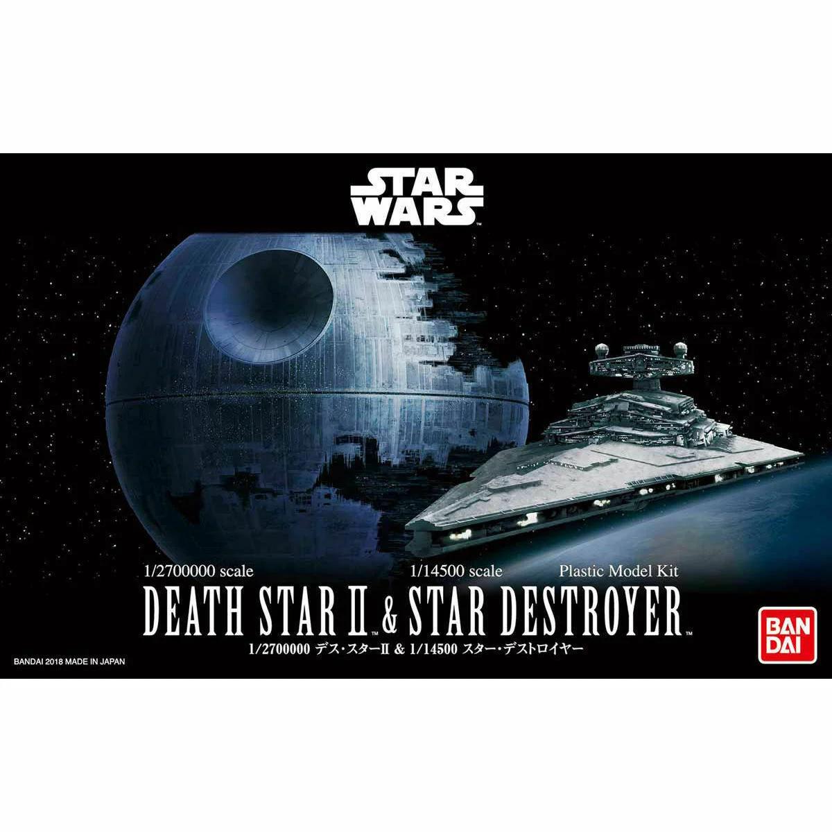 Bandai Death Star II Star Destroyer Model Kit — box art