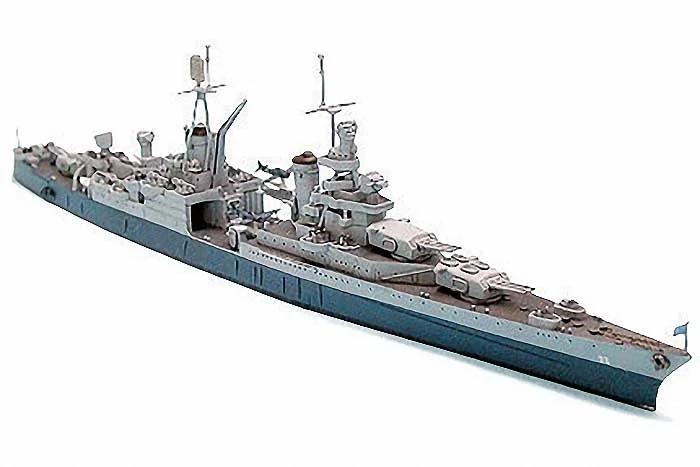 Tamiya 1/700 Uss Indianapolis Ca-35 Model Kit — official product photo 1