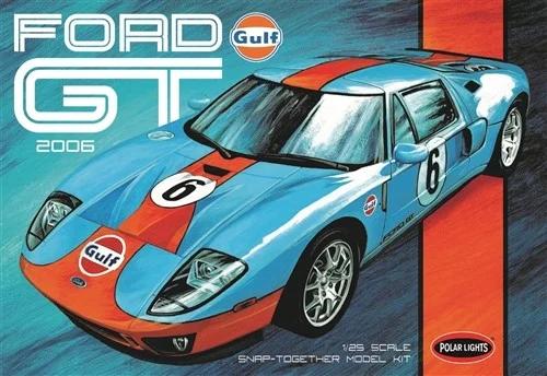 Polar Lights 1/25 06 Ford Gt Model Kit — box art